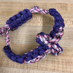 Handmade cross paracord adjustable